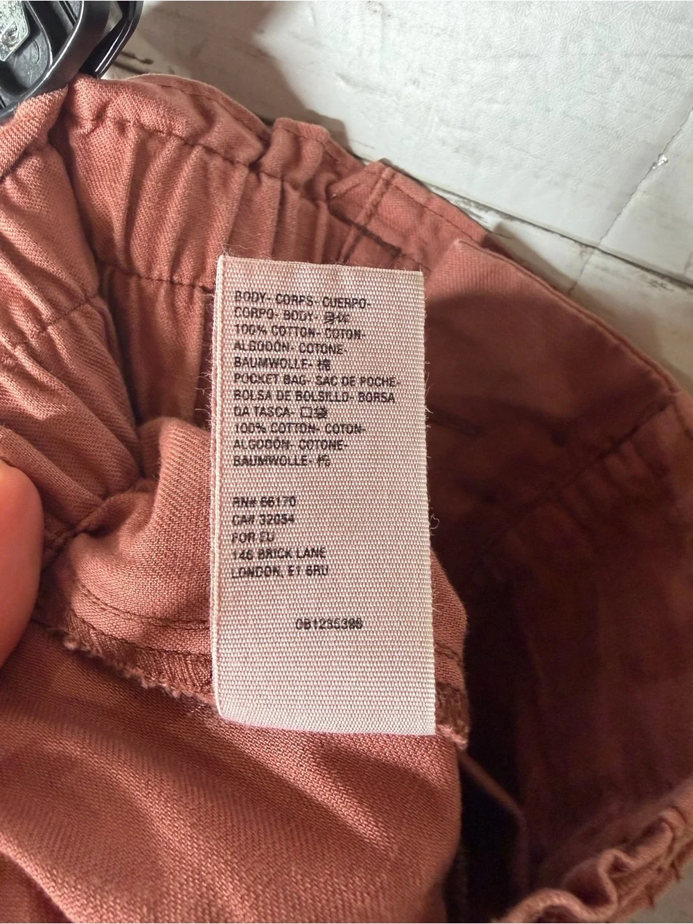 Free People Women’s Ready to Run Cinch-Waist Pants Pink Mauve Blush Small